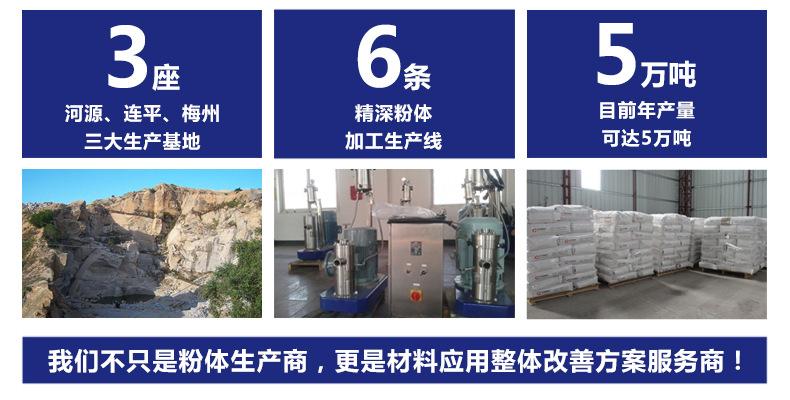 东源县创德实业成立于2008年,工厂坐落于中国大型矿产资源
